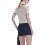 Топ Self portrait SP patch Polo Top Self-portrait, White Mixed Color - фото 4