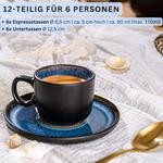 Чашки для эспрессо Sänger, 0,08 л, синий - фото 2