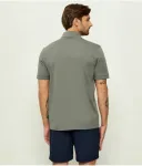 Поло Pe_Interlock regular fit Boss Orange, серый - фото 3