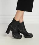 Ботильоны Guess на толстой подошве с каблуком, черный - фото 2