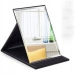 Зеркало складное карманное для сумочки, размер S., inna, черный - фото