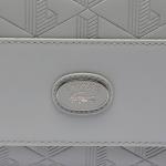 Сумка кросс-боди Lacoste Unisex Monogram, Nomogramme Grey - фото 4