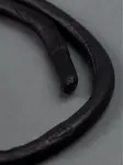 Кожаное верёвочное ожерелье Goti, черный - фото 2