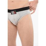 Слипы TWINS PEAK из хлопка Dsquared2, серый - фото 3