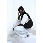 Сумка Got Moon ruffle monochrome, черный - фото 7