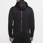 Толстовка Nike Therma Abstract Pattern Pullover Training Fleece Lined Black, черный - фото 4