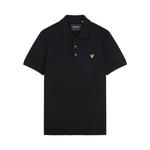 Рубашка поло Lyle & Scott Plain, черный - фото