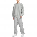 Свитшот с вышивкой Swoosh Nike, темно-серый/белый - фото 4