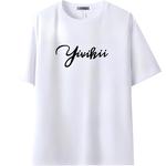 Футболка унисекс YIVIKII, белый - фото