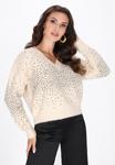 Джемпер faina Jumper, Light Beige/Beige - фото