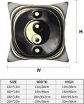 Ogniwo Подушка-валик с узором инь-ян Yin Yang Pattern - фото 4