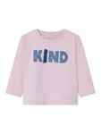 Лонгслив name it Longsleeve, цвет Rosa/Blau - фото