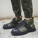 Мужские ботинки Cahhrrn X Martin Boot Men Beige Weishibangwei - фото 16