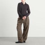 Брюки Capel с эластичной талией Studio Nicholson, Melange - фото 4