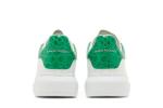 Кроссовки Alexander McQueen Alexander McQueen Oversized Sneaker 'Chrome Green Crocodile', белый - фото 7