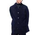 UNIQLO Куртка мужская темно-синяя, Dark Blue - фото 4