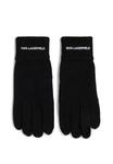 Перчатки KARL LAGERFELD LOGO, Black - фото