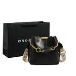 Pink·Land Женская сумка через плечо, Черный - фото 3