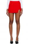 Эксклюзивная красная мини-юбка SSENSE Pushbutton - фото