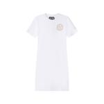 Платье с логотипом VERSACE JEANS COUTURE, белый - фото