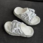 WEISHIBANGWEI Слайдеры мужские черные, цвет Black - фото 6