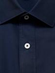 Хлопковая рубашка Regular Fit Mango, Navy - фото 8
