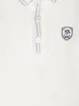 Рубашка поло с нашивкой-логотипом Patachou, белый - фото 3