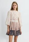 Платье adL Shirt dress, Printed Damson/Beige - фото
