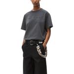 Футболка унисекс серая Alexander Wang, серый - фото 4