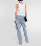 Джинсы Paciane с широкими штанинами Isabel Marant, Lilac - фото 3