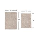 Коврики для ванной Фантазия Home Weavers, бежевый - фото 3