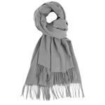 Шарф вязаный унисекс CAMEL, ледяной хрустальный синий - фото 2