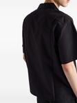 Рубашка с короткими рукавами Prada, черный - фото 5