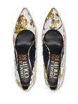 Туфли с принтом Versace Jeans Couture, белый - фото 3