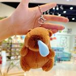 Плюшевый кулон Capybara Dolls высотой 11 см ROUERXIONG - фото 5