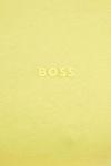 Хлопковая футболка Boss, желтый - фото 4
