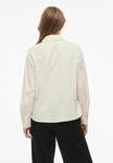 Блуза VILA Button-down blouse, Cloud Dancer/Off-White - фото 3
