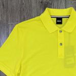 HUGO BOSS SS24 Polo Shirt Men's Bright Yellow - фото 4