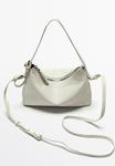 Сумка Massimo Dutti SMALL NAPPA FINISH, White - фото 5