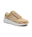 Кроссовки женские Boss с контрастным декором, бежевый - фото