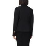 BALMAIN Двубортный шерстяной пиджак, Black - фото 7