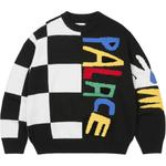 X JCC+ SS25 DROP8 Sweater Unisex PALACE, черный - фото