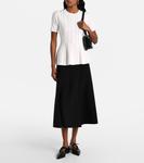 Лацио плиссированная креповая юбка миди Max Mara, черный - фото 2