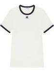 Courrèges футболка Signature, белый - фото