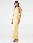 Платье макси из сатина Audrey без спинки Forever New, Soft Yellow - фото 3