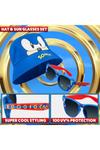 Комплект шляпы-ведра и солнцезащитных очков Sonic the Hedgehog, синий - фото 3