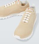 Подходит для трикотажных хлопковых кроссовок. Kiton, бежевый - фото 3