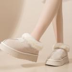 Зимние ботинки женские бежевые Warrior - фото 4