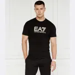 Футболка стандартного кроя Ea7, черный - фото 2