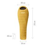 Спальный мешок Millet LIGHT DOWN 10 желтый - фото 4